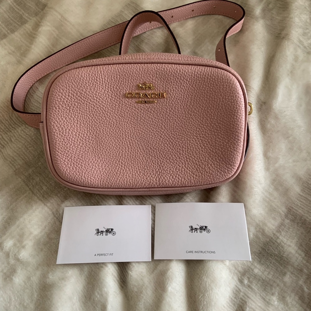 Coach Pink Belt Bag